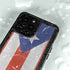Puerto Rico Flag Distressed iPhone 14 Pro Max Waterproof Case